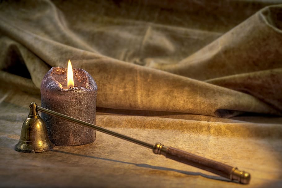 candle, wick, light, flame, candlelight, christmas, advent HD wallpaper