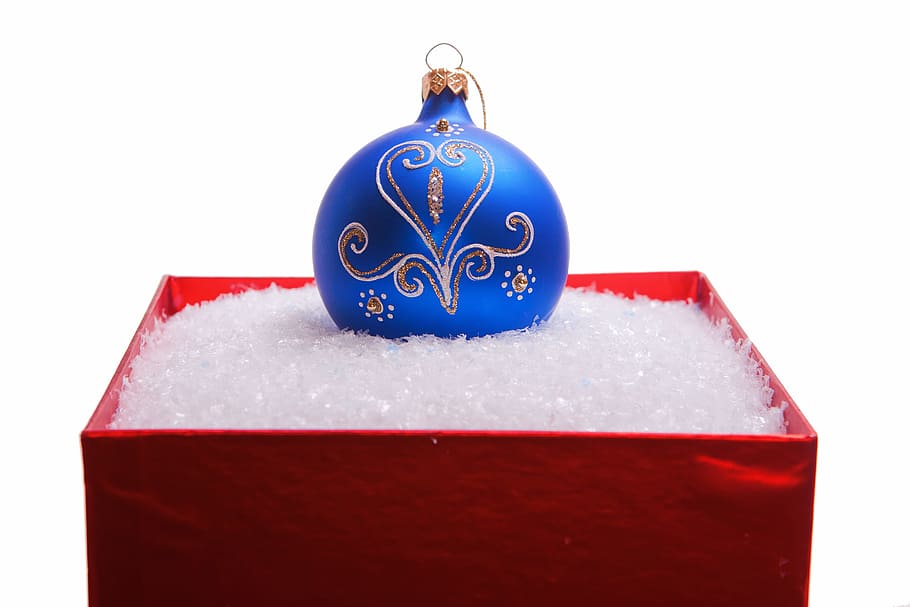 bauble, box, bright, christmas, close-up, december, glass, holiday HD wallpaper