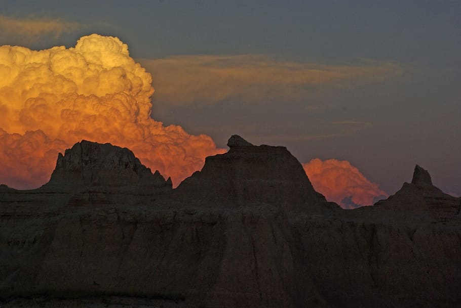 cloud, cloudy, nature, landscape, rock, rocky, sky, cloud - sky HD wallpaper
