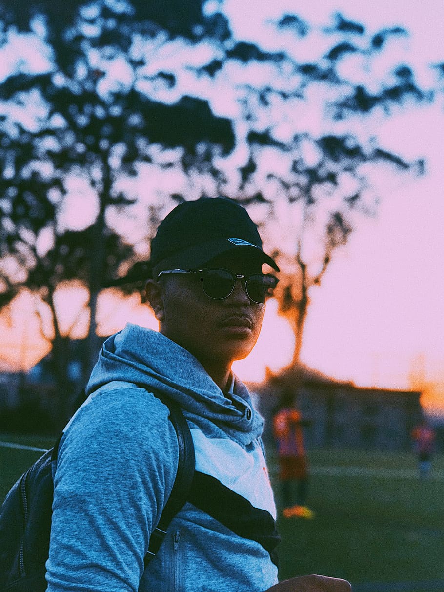 glasses, one person, sunglasses, real people, focus on foreground HD wallpaper