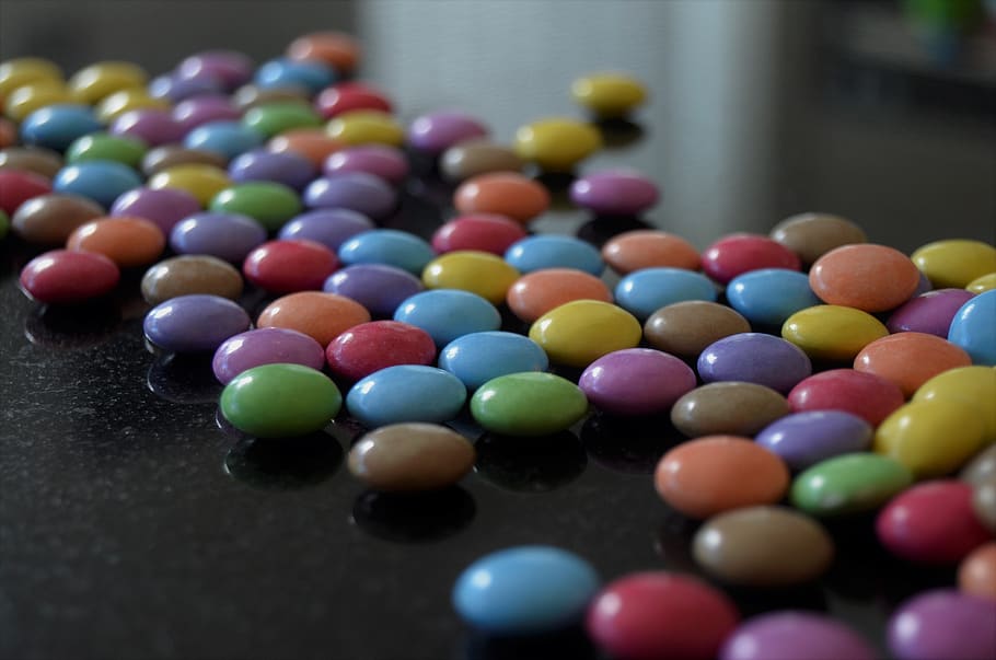 sweets, candy, chocolate, colours, colourful, sugar, food, confectionery HD wallpaper
