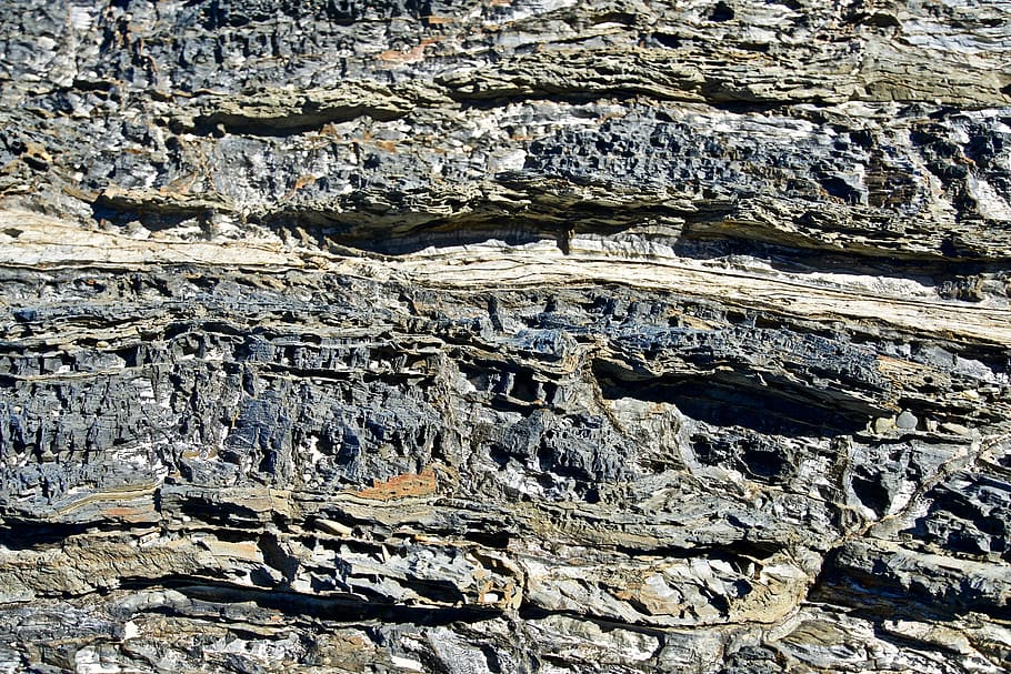 rock, geomorphology, geology, layer, sedimentary, weathered, HD wallpaper
