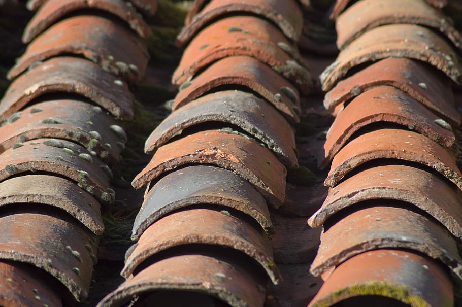 roofing, tiles, texture, roofers, close-up, no people, roof tile HD wallpaper
