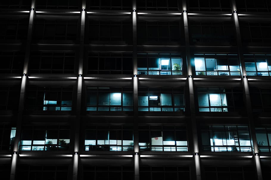 cross, light, illuminated, architecture, built structure, night HD wallpaper