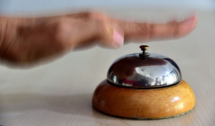 bell, hotel, call, ring, hurry, desire, report, according to HD wallpaper