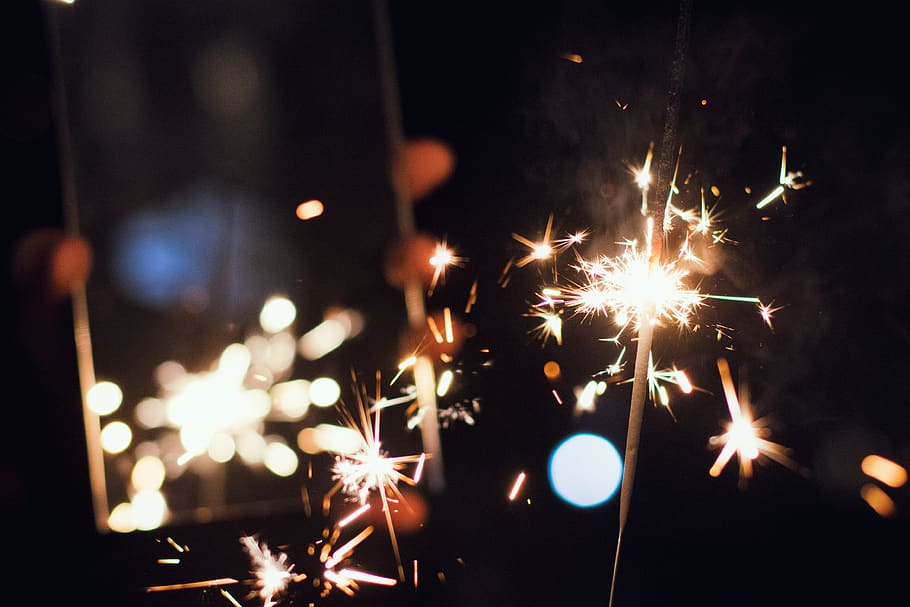 germany, nürtingen, mirror, light, bokeh, sparkler, fun, reflection HD wallpaper