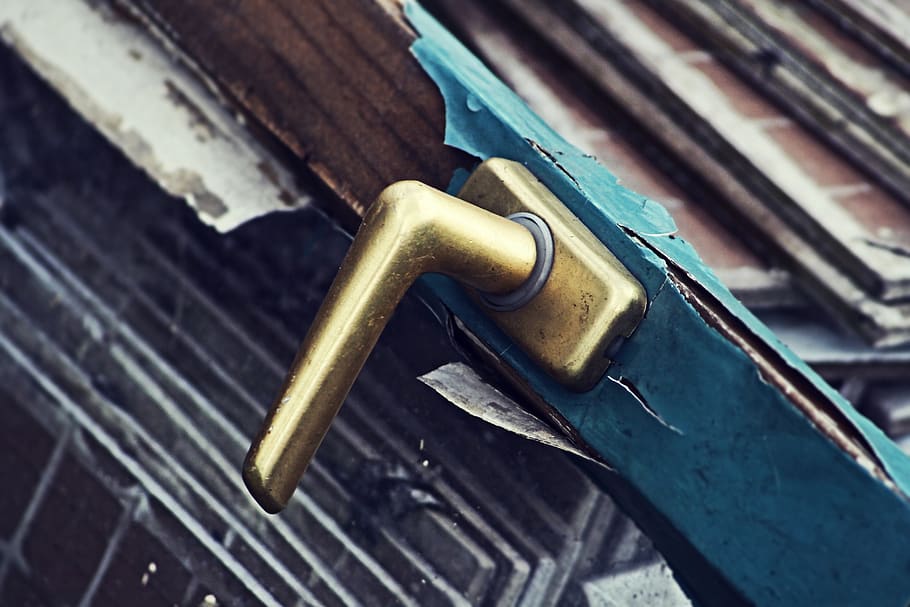lom, garbage, waste, dumpster, handle, window frame, bad, used HD wallpaper