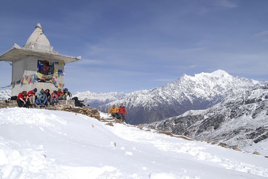 nepal, langtang, gosainkund, trek, winter, travel, trekking, HD wallpaper