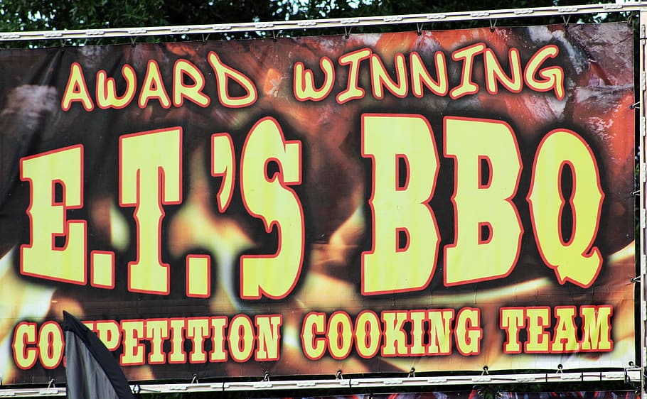 sign, bbq, barbeque, words, letters, food, cooking, eating HD wallpaper