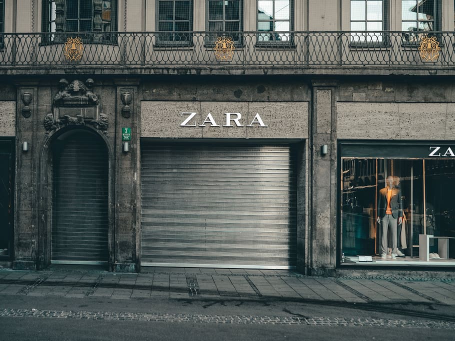 zara stall, architecture, built structure, building exterior