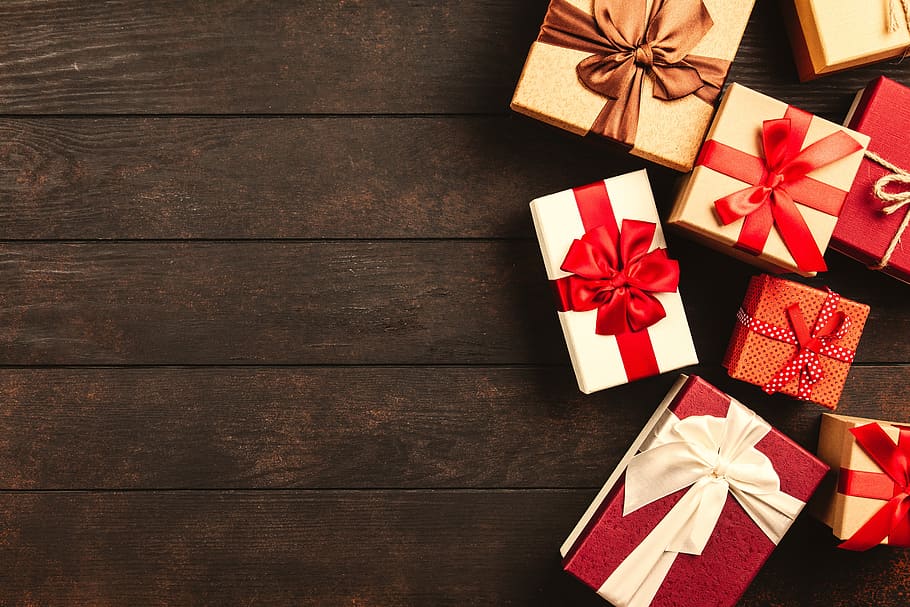 gift, box, christmas, present, celebration, holiday, seasonal HD wallpaper