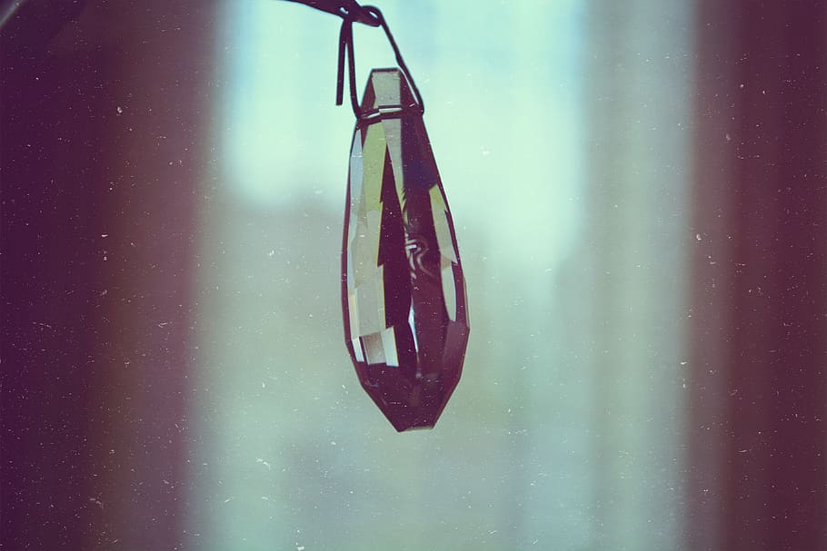 macro, bokeh, glass, no people, hanging, water, nature, close-up HD wallpaper
