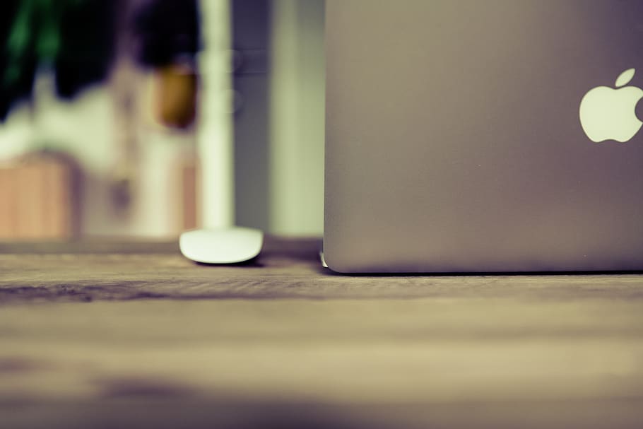 macbook, laptop, computer, technology, business, office, desk HD wallpaper