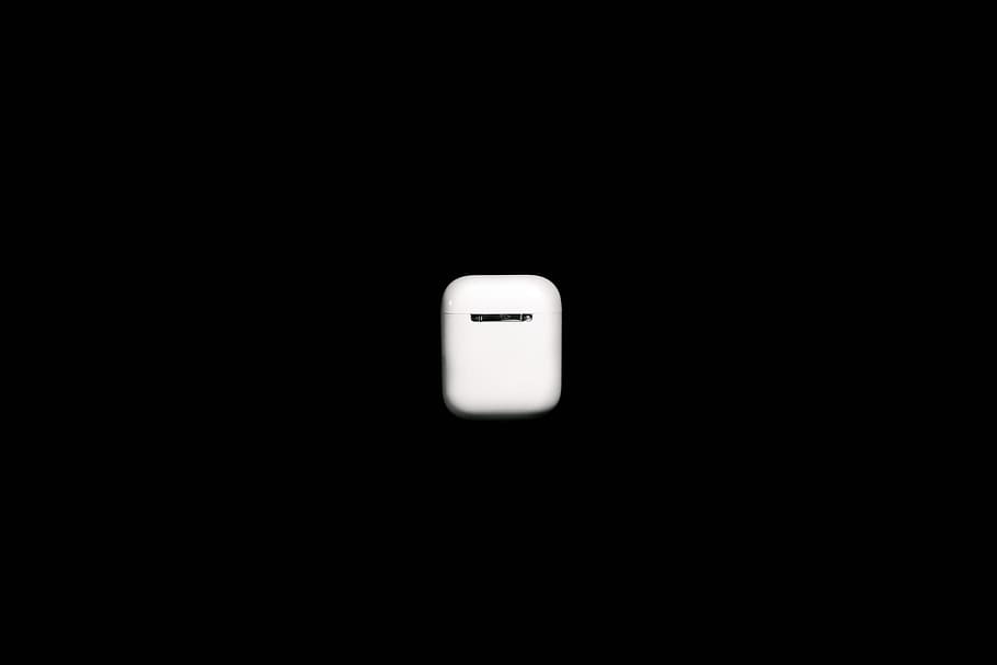 AirPods charging case, computer, electronics, hardware, mouse, HD wallpaper