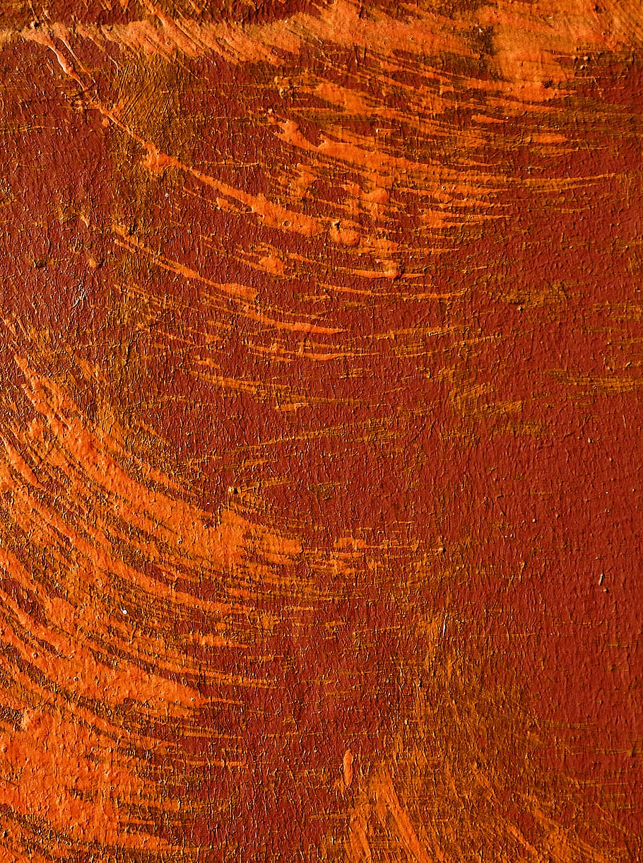 red and orange wall, backgrounds, wood - material, full frame HD wallpaper