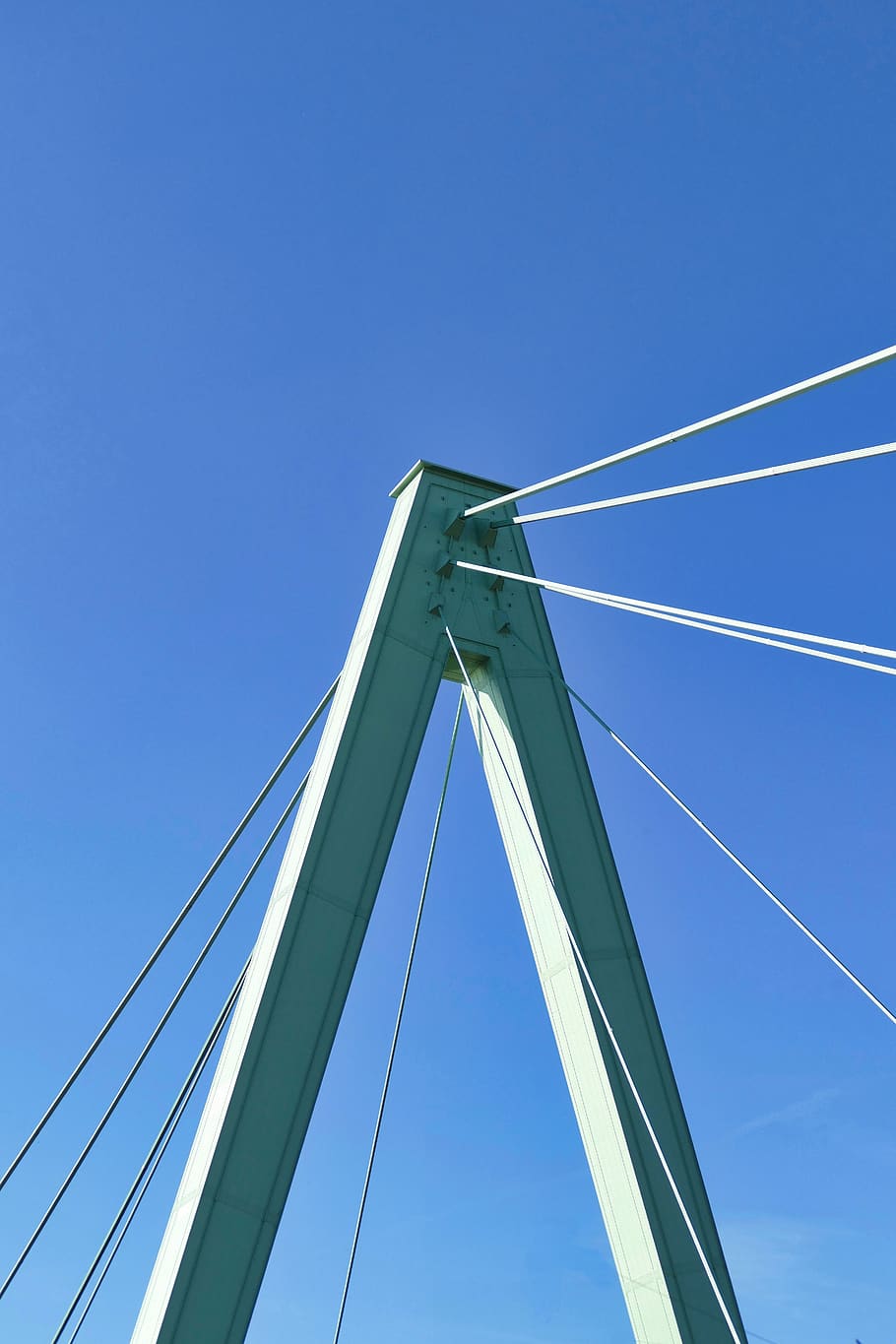 bridge, pylon, architecture, suspension bridge, construction HD wallpaper