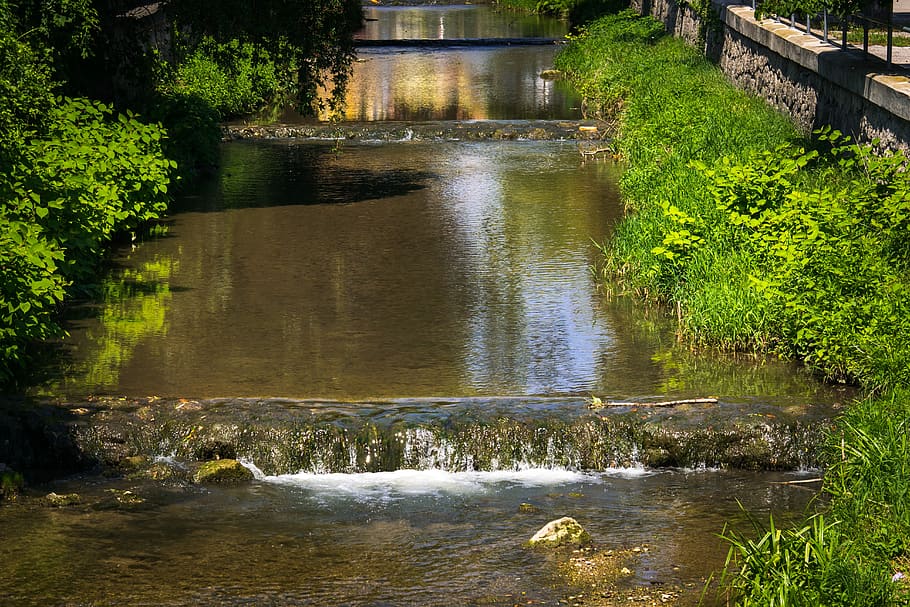 small, silent, river, natural, beautiful, landscape, water HD wallpaper