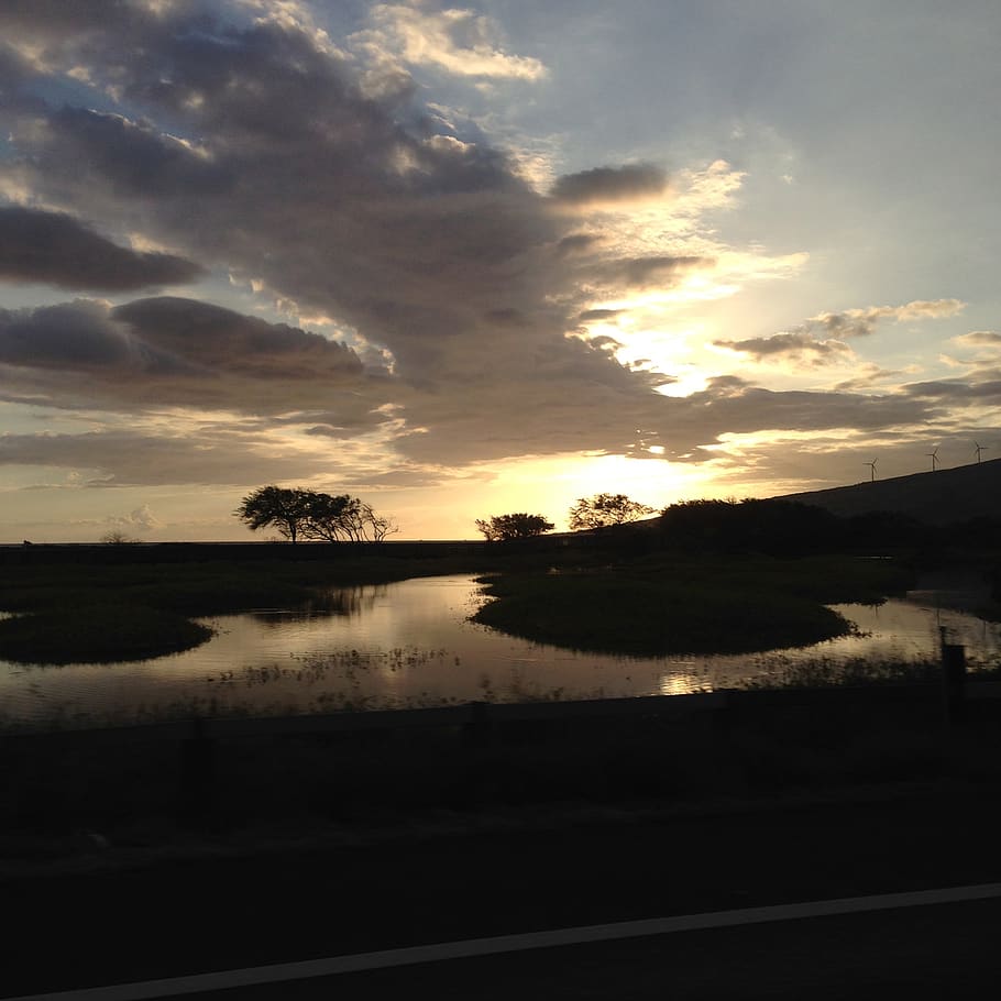 united states, maui, sky, sunset, scenics - nature, cloud - sky HD wallpaper