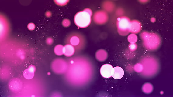Purple Bokeh, art, background, blur, bright, color, dark, design HD wallpaper
