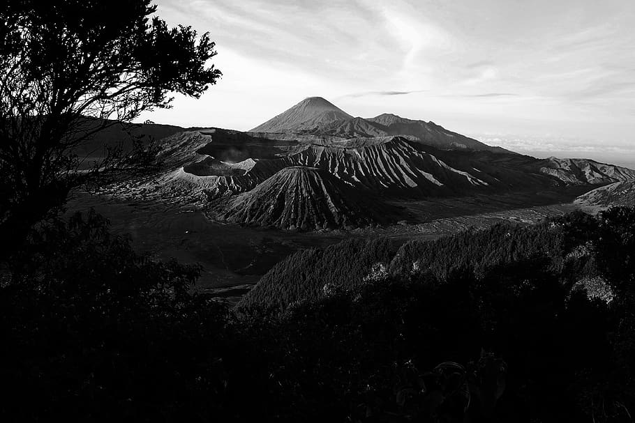 bromo, indonesia, mountain, sky, scenics - nature, beauty in nature HD wallpaper