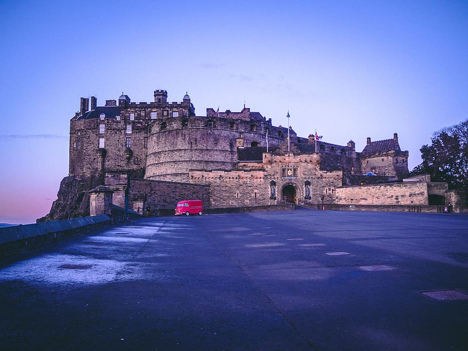 castle, architecture, building, fort, downtown, urban, city HD wallpaper