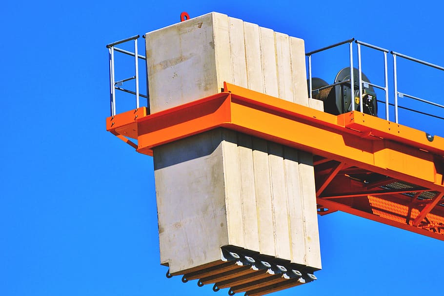Construction Crane, various, architecture, built structure, blue HD wallpaper