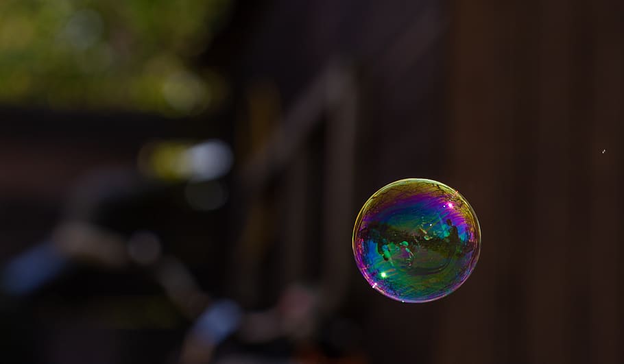 soap bubble, ball, play, fun, celebration, magic, multi colored HD wallpaper