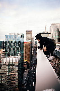 canada, montreal, rooftop, fall, autumn, photography, exploring HD wallpaper