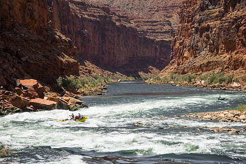 rafting, whitewater, challenge, action, team, teamwork, extreme HD wallpaper