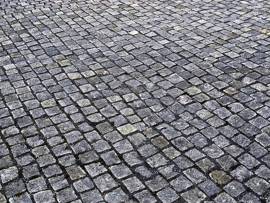 Cobblestone background texture and abstract wallpaper  Dirty and used  asphalt pavement or street Stock Photo  Alamy