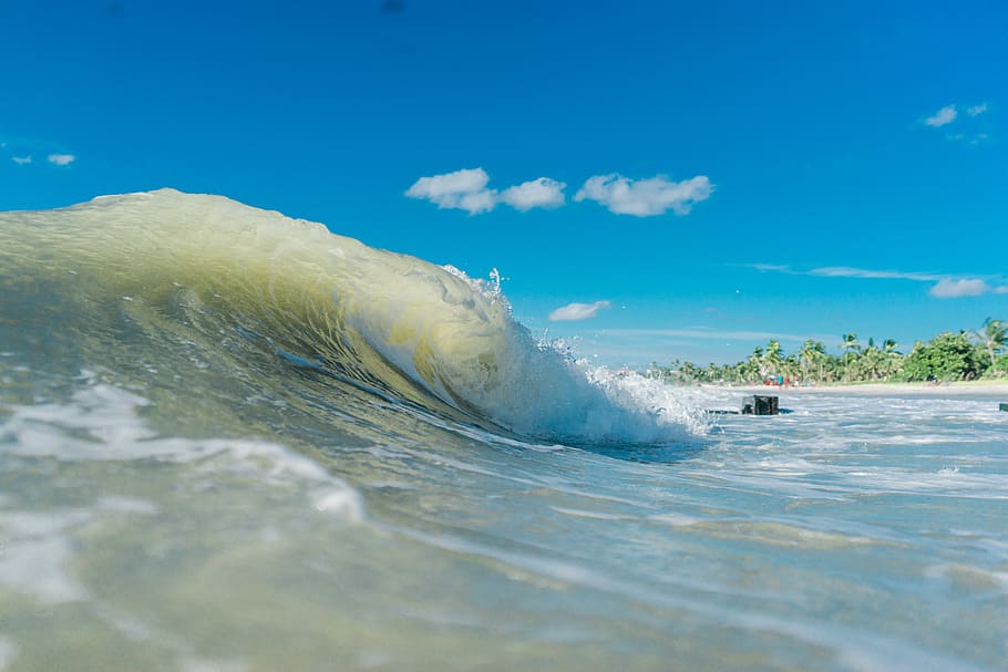 Natural wave. Florida Beach Wallpapers 4k Ultra.