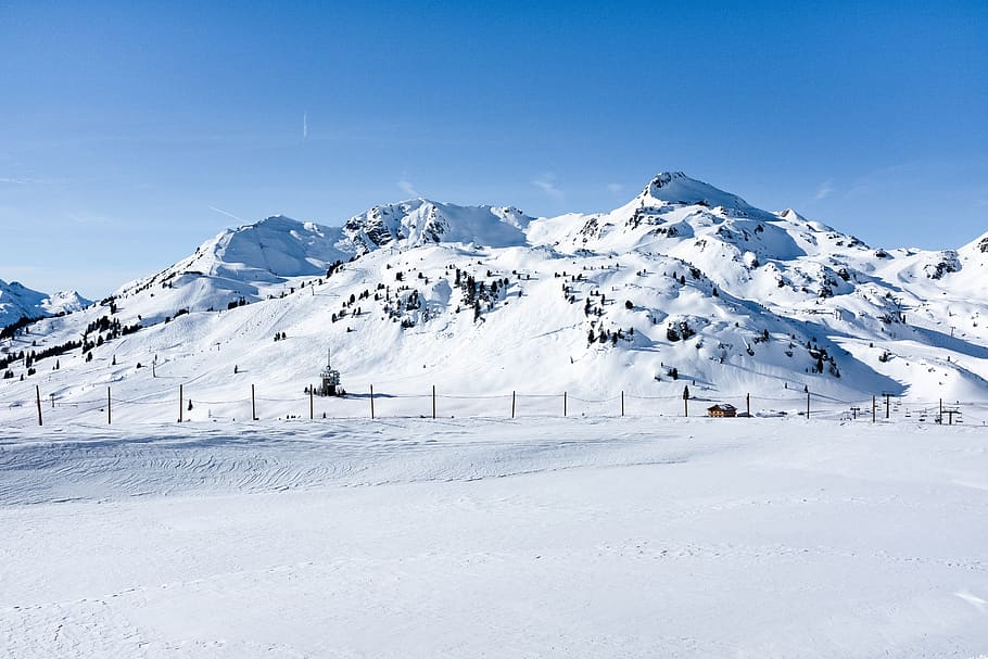 mountain, nature, outdoors, mountain range, snow, peak, ice HD wallpaper