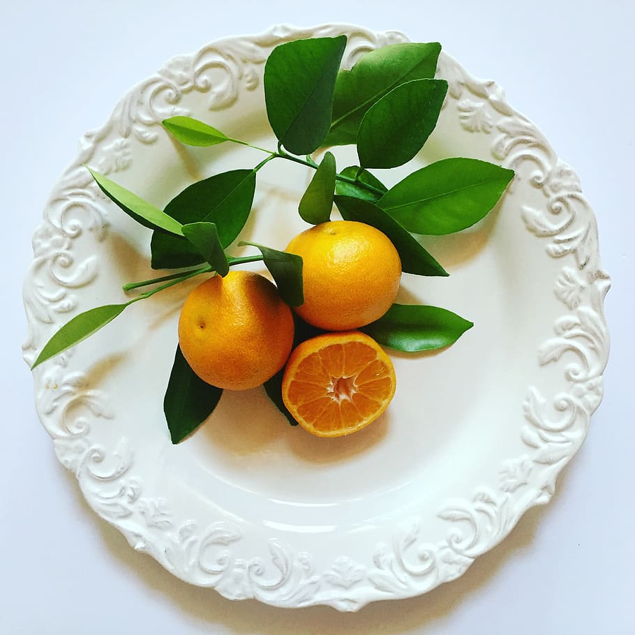 fruit, food, oranges, freshness, leaf, food and drink, healthy eating HD wallpaper