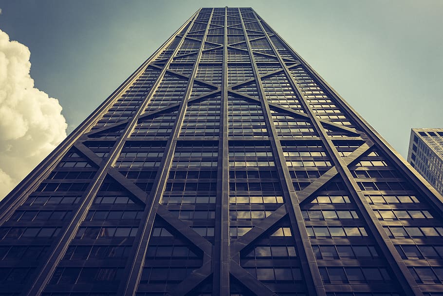 low angle photography of high rise building, skyscraper, architecture