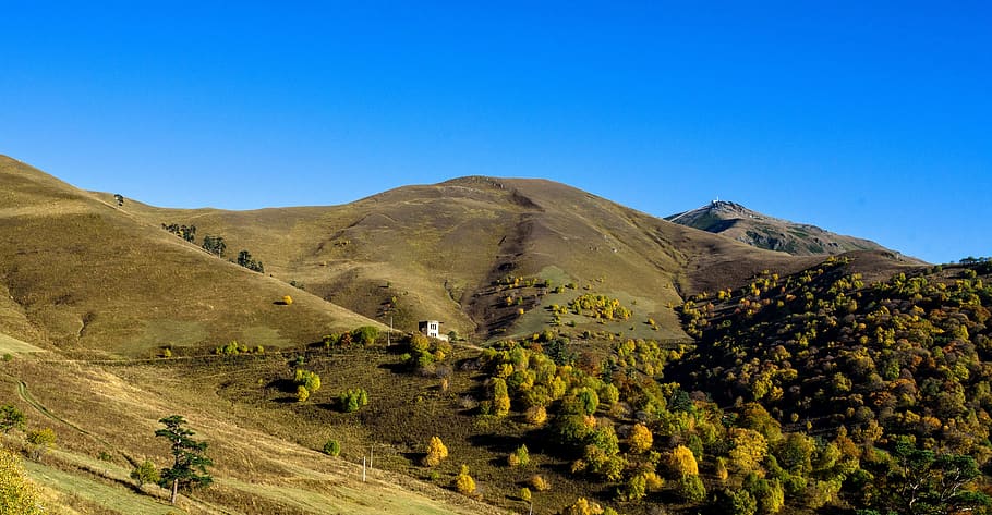 georgia, n, mountain, forest, sky, scenics - nature, landscape HD wallpaper
