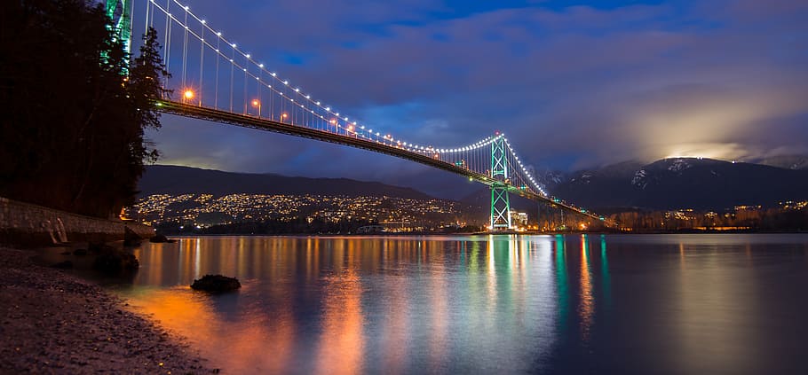 Golden Gate Bridge, San Franciso, architecture, canada, clouds HD wallpaper