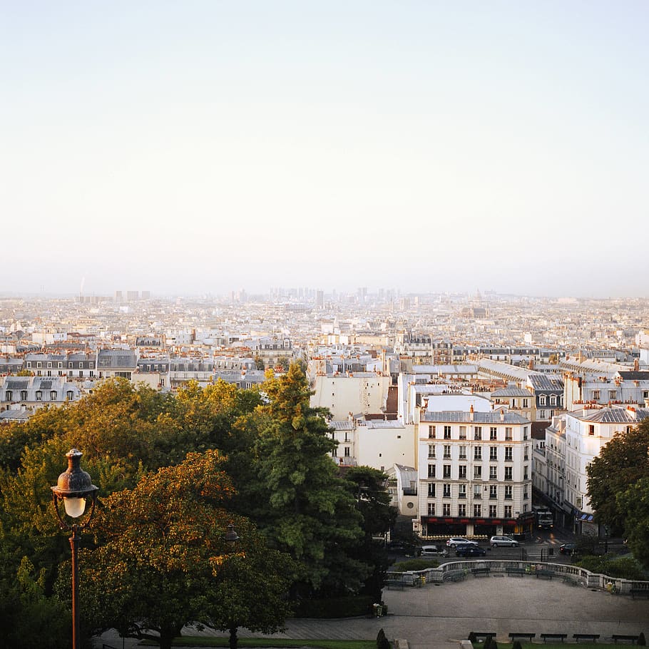 buildings at daytime, city, scenery, outdoors, nature, landscape HD wallpaper