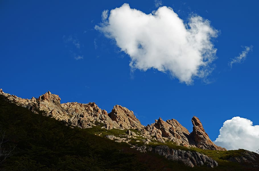 argentina, refugio frey, cloud, mountains, rio negro, sky, cloud - sky, HD wallpaper