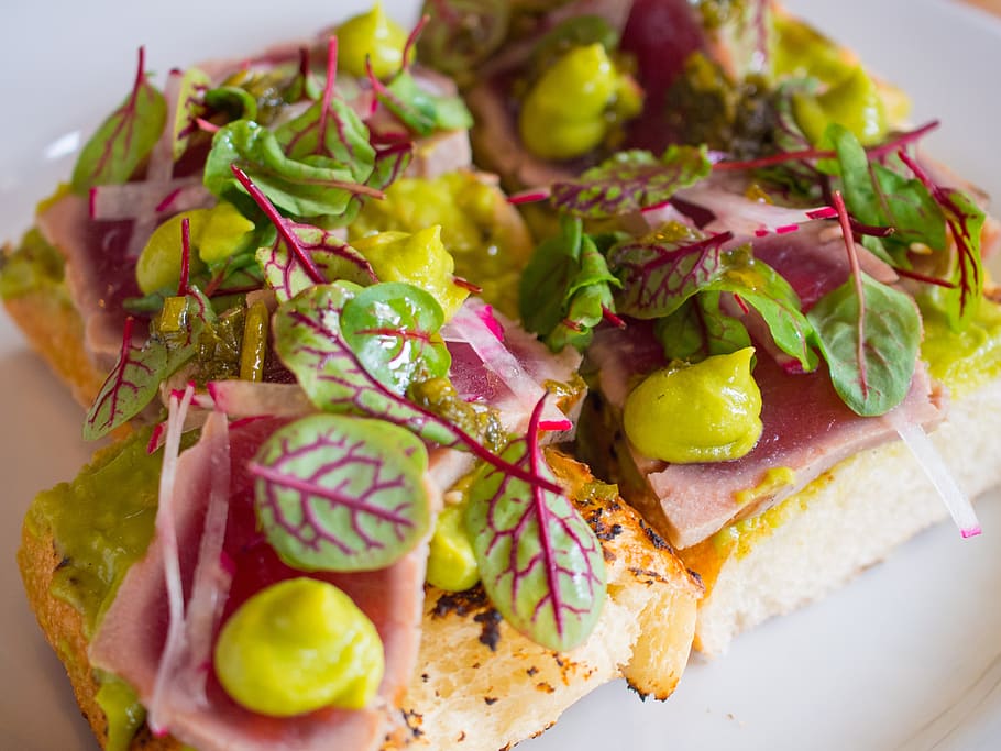 bread, lunch, cafe, tuna, food, food and drink, freshness, ready-to-eat HD wallpaper
