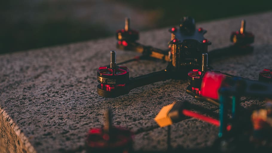 black and red quadcopter, person, human, people, slovenia, slovenske konjice HD wallpaper