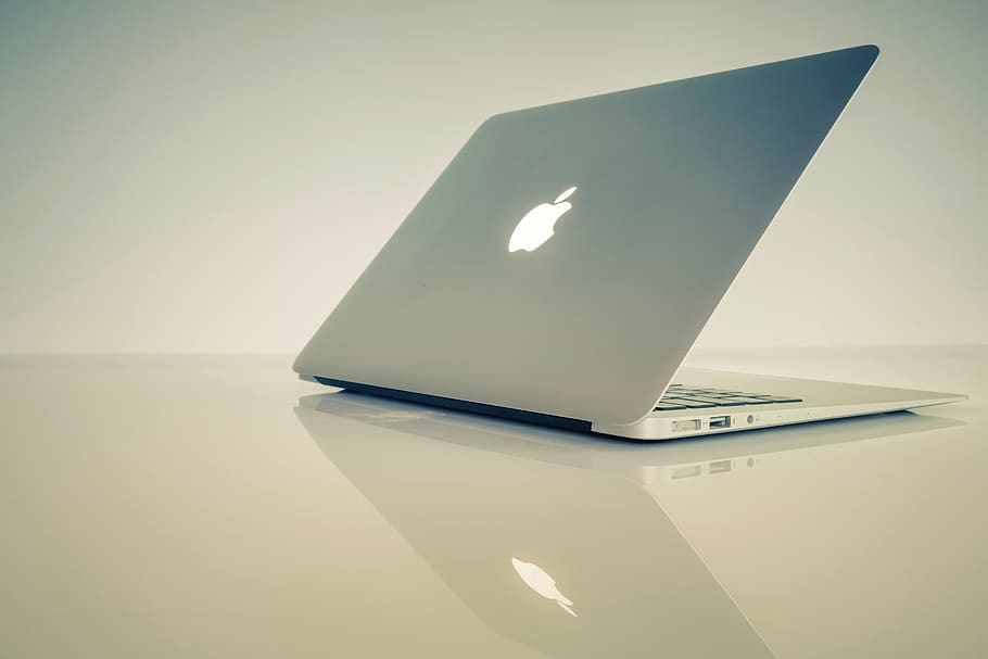 laptop, apple, macbook, computer, browser, research, study HD wallpaper