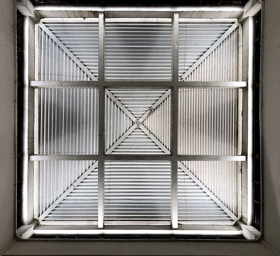 gray and black air vent, home decor, window, building, gate, architecture HD wallpaper