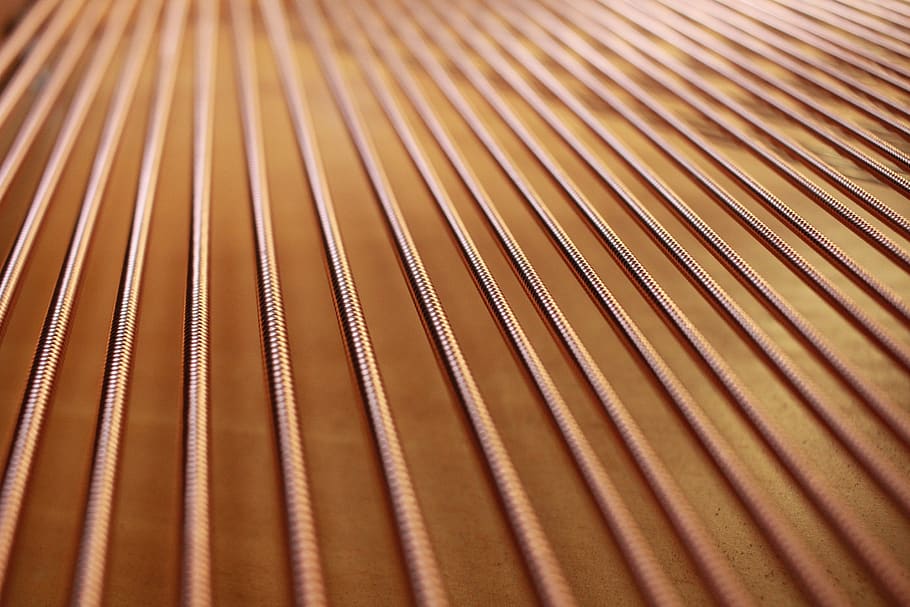 grand piano strings, music, musical instruments, pattern, close-up, HD wallpaper
