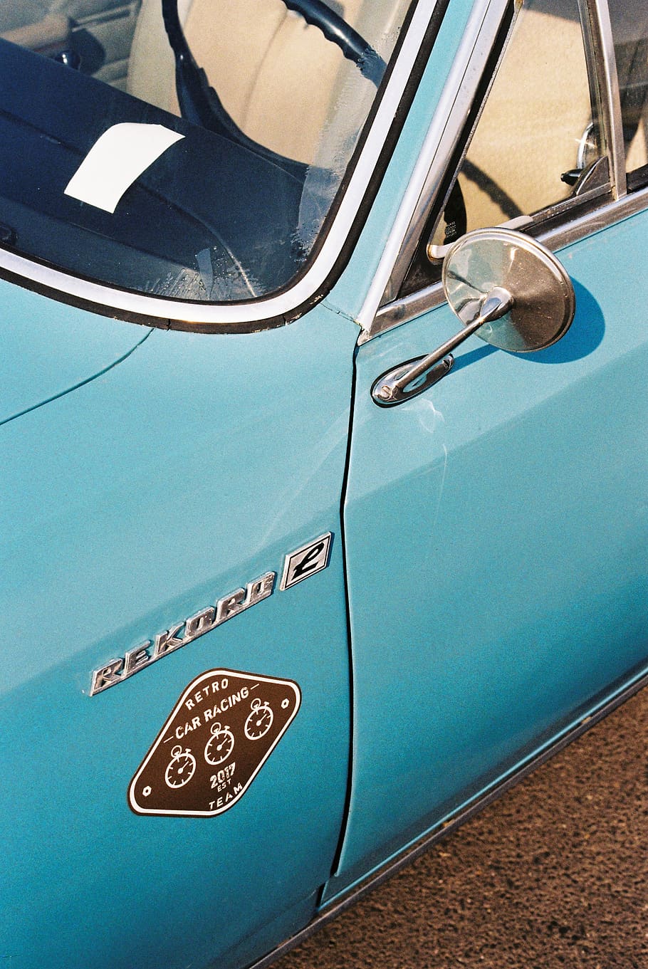 blue car, mode of transportation, motor vehicle, land vehicle HD wallpaper