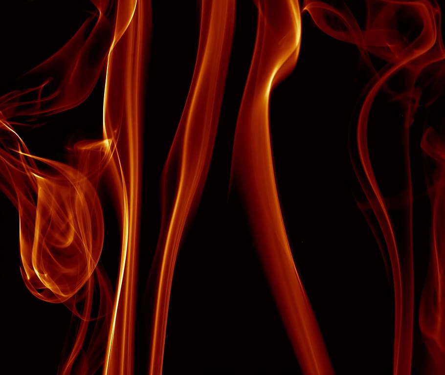 background, smoke, isolated, black, smooth, shape, abstract HD wallpaper