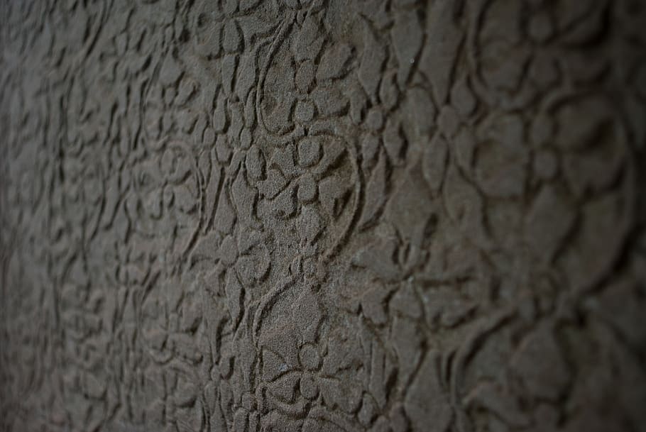 cambodia, angkor wat, texture, wall, stone, close-up, no people HD wallpaper