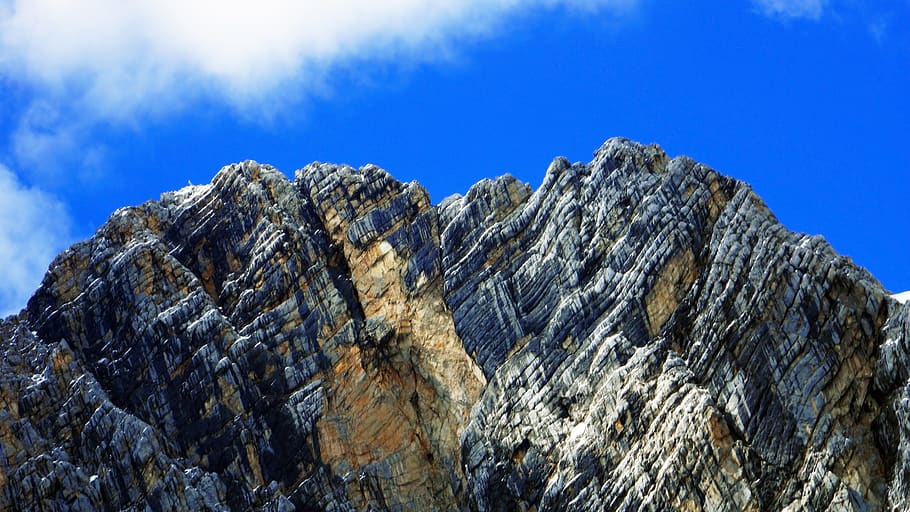 austria, schladming, sky, rock, solid, rock - object, nature HD wallpaper