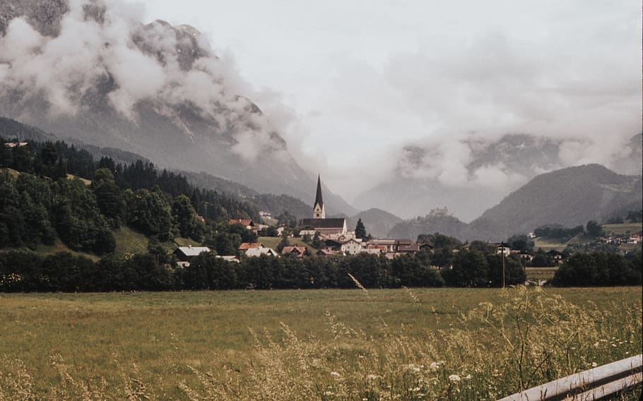 steeple, architecture, spire, building, tower, nature, outdoors HD wallpaper