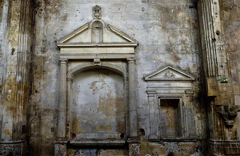 building, architecture, door, crypt, archaeology, wall, dome HD wallpaper