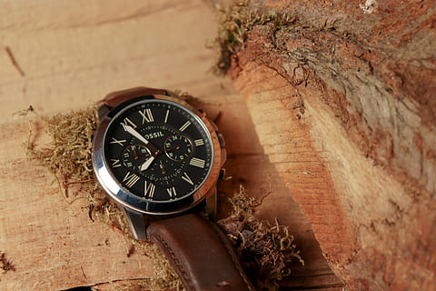 clock, watch, fossil, dial, jewellery, timepiece, watches, fashion HD wallpaper